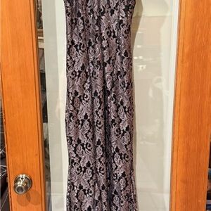 Elegant Black Lace Dress